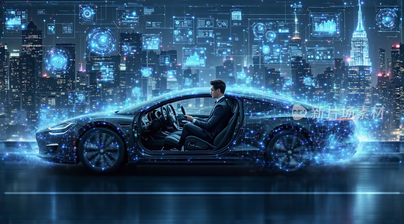 智能驾驶未来城市出行新体验