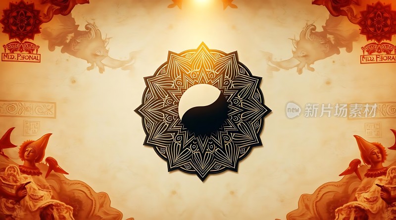 阴阳太极曼陀罗