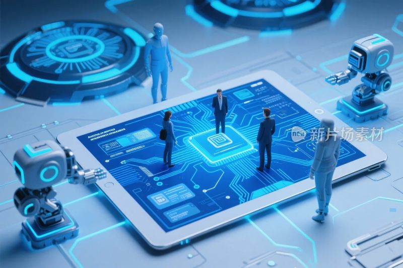 未来科技智能交互场景