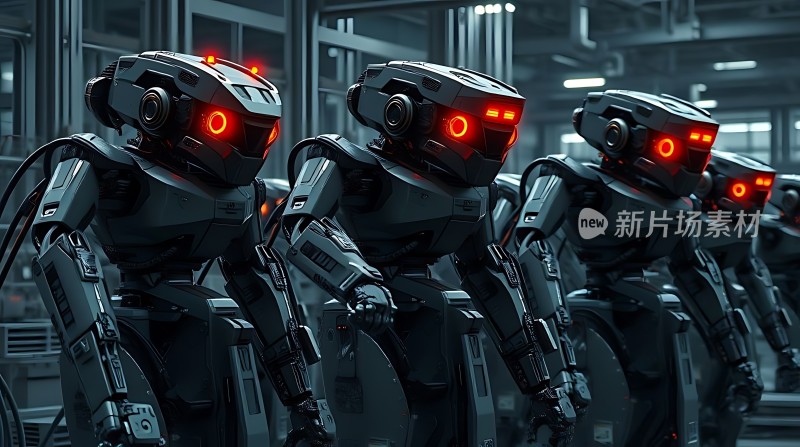 未来战士机械军团集结