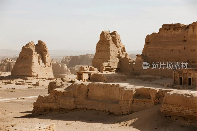 古代遗址遗迹风景