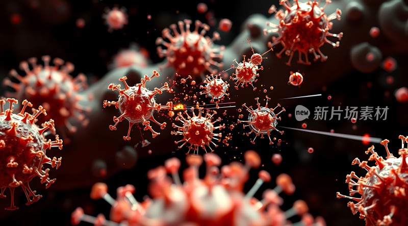 病毒入侵新片场素材