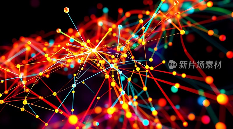 五彩斑斓的神经元网络