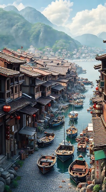 古色古香水乡风情