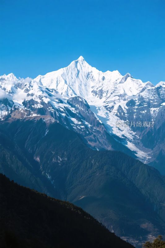 雪山风景图片