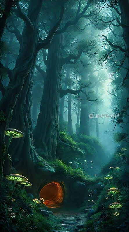 神秘森林秘境探险之旅