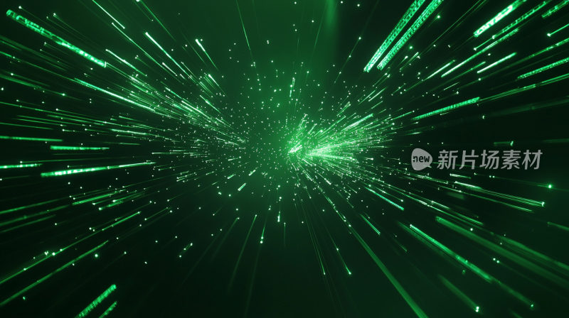 黑客帝国绿色数字数据矩阵背景