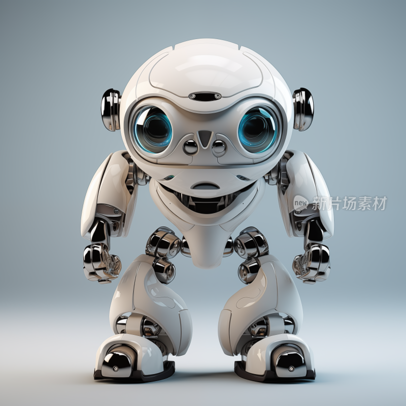 蓝眼科技小机器人