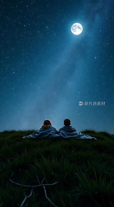 星空下的浪漫夜晚