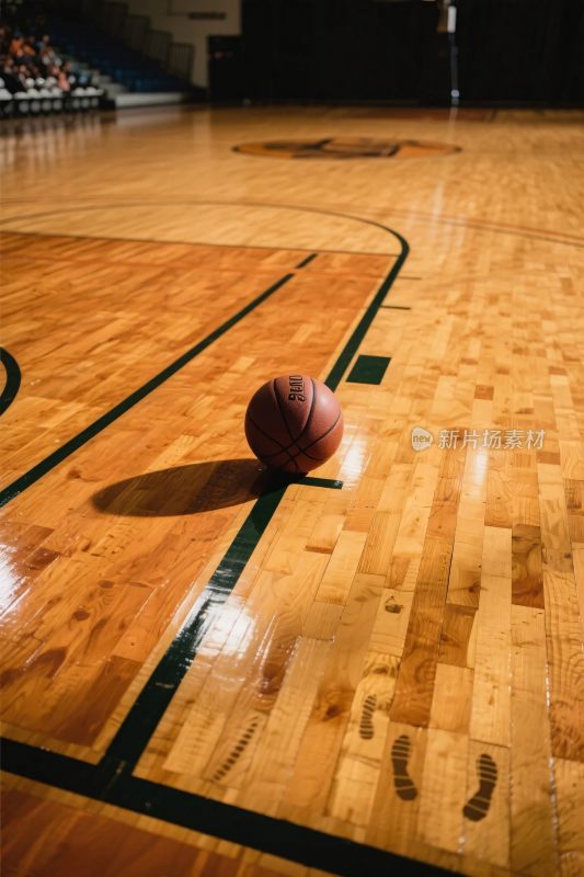 篮球场地与篮球