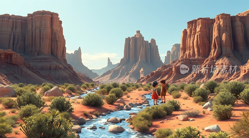 沙漠绿洲探险之旅