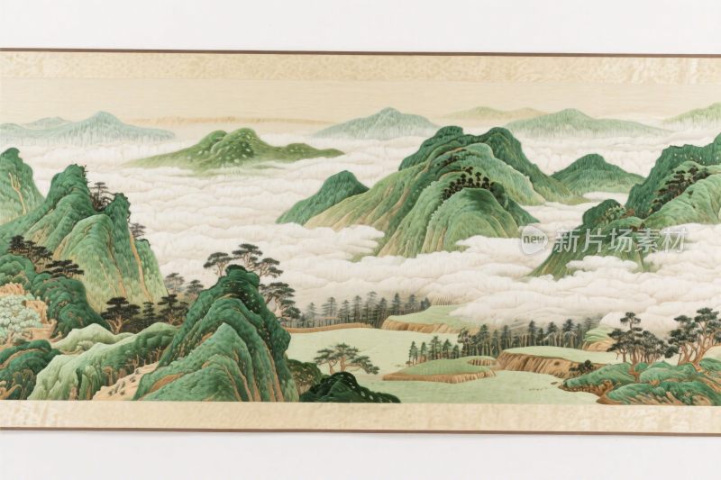 传统山水风景国画