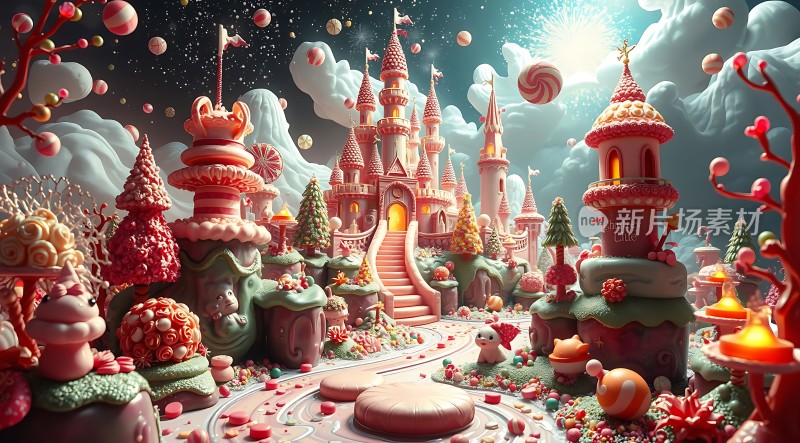 糖果王国梦幻城堡