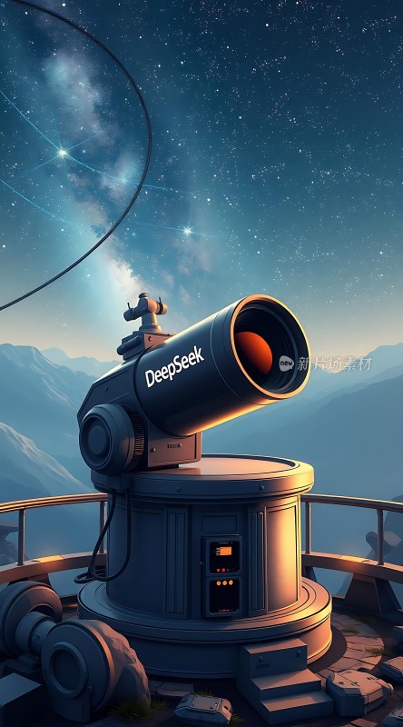 探索宇宙奥秘DeepSeek望远镜观测星空