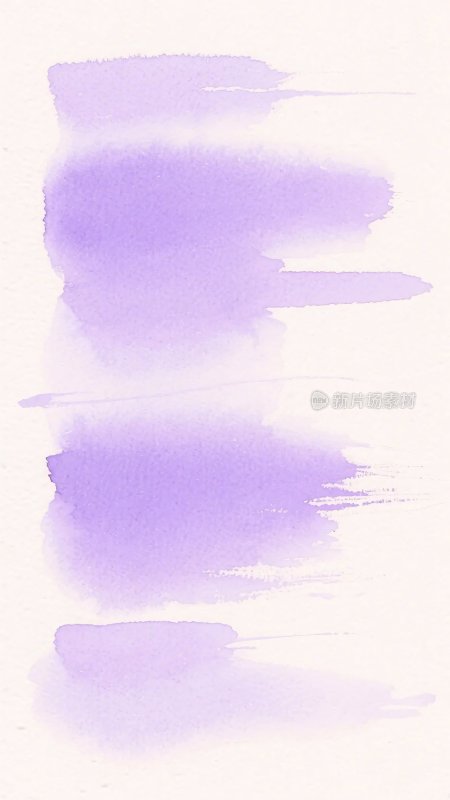 淡紫色水彩笔触背景图