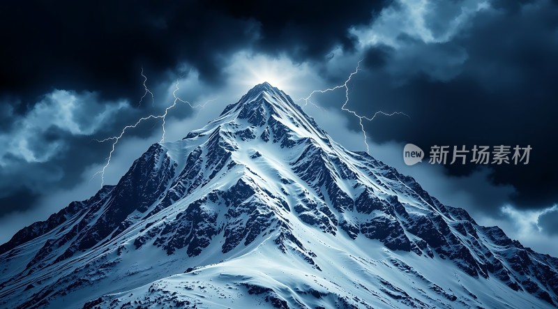 雪峰闪电