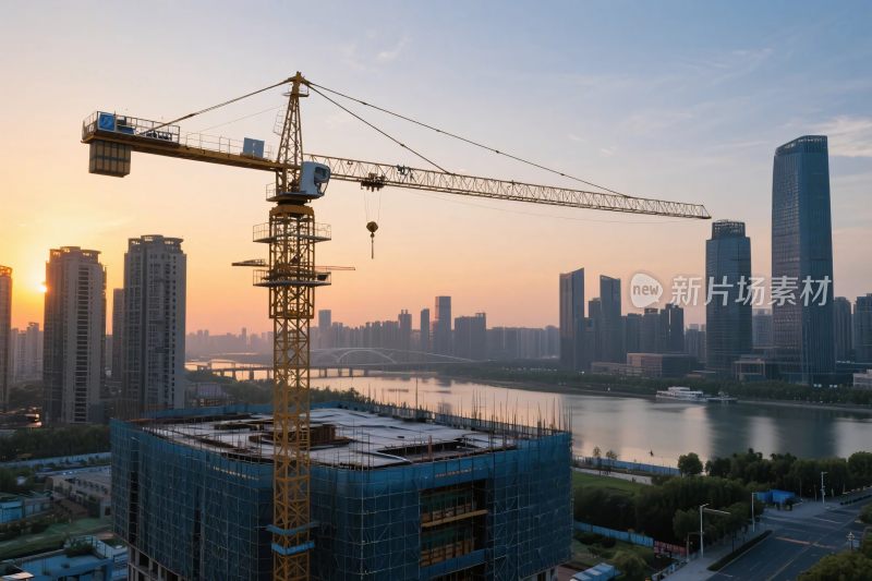 建筑施工实景图