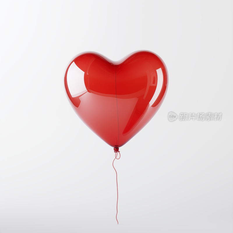 浪漫爱心形气球