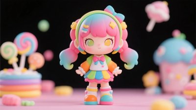 可爱卡通玩偶插画 可爱卡通玩偶插画