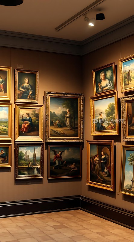 艺术殿堂里的经典画作