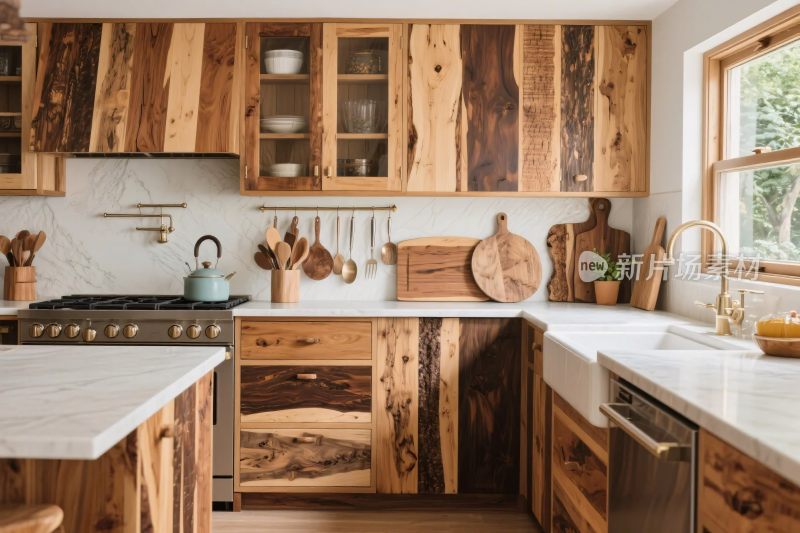 木质风格厨房场景
