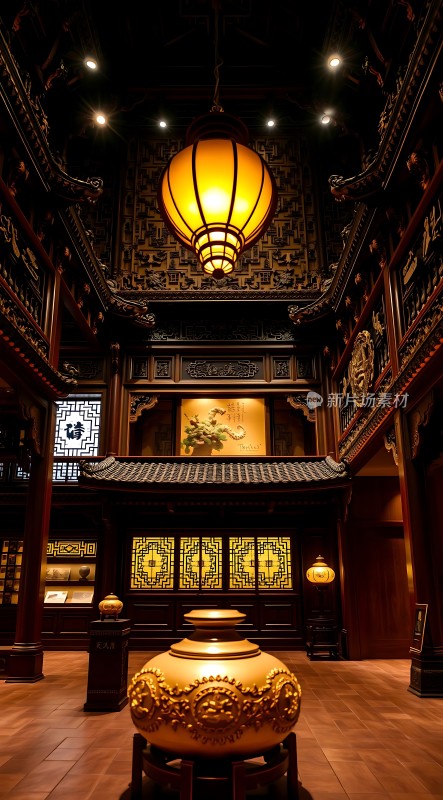 古韵华堂金碧辉煌