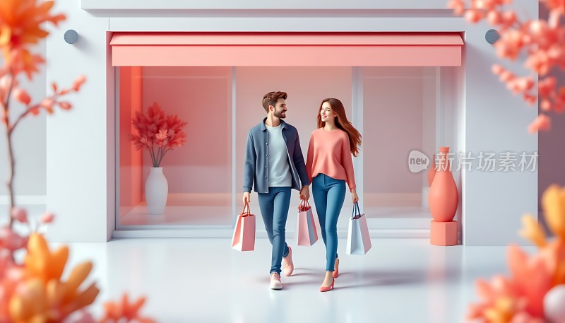 新店开张购物狂欢！