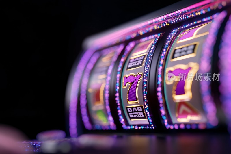 炫彩老虎机特写画面