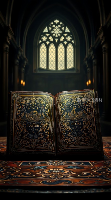 过去与未来古书教堂