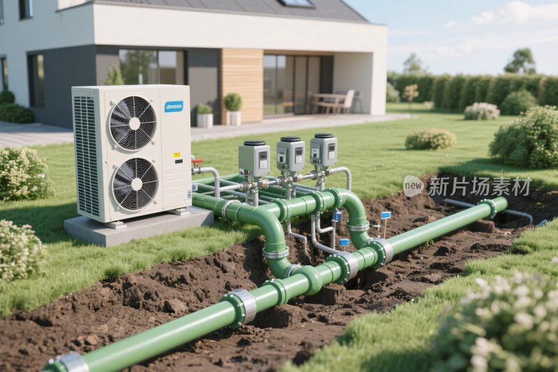 住宅地源热泵系统图