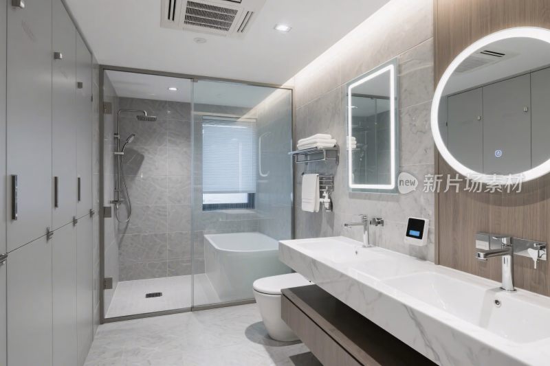 现代简约风格卫浴空间