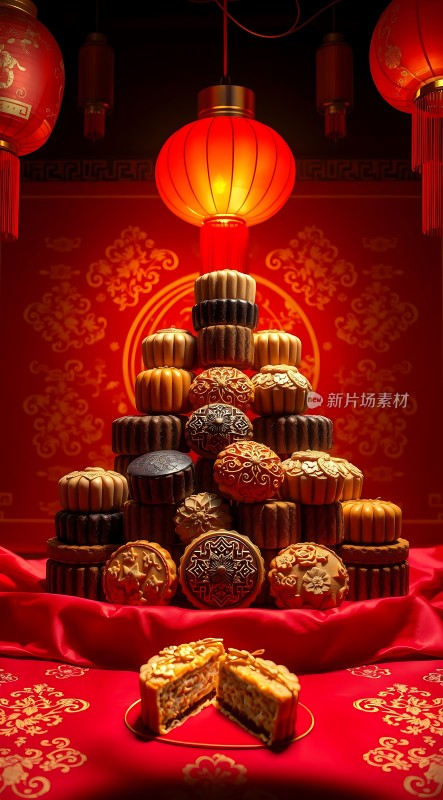月饼盛宴传统与现代交融