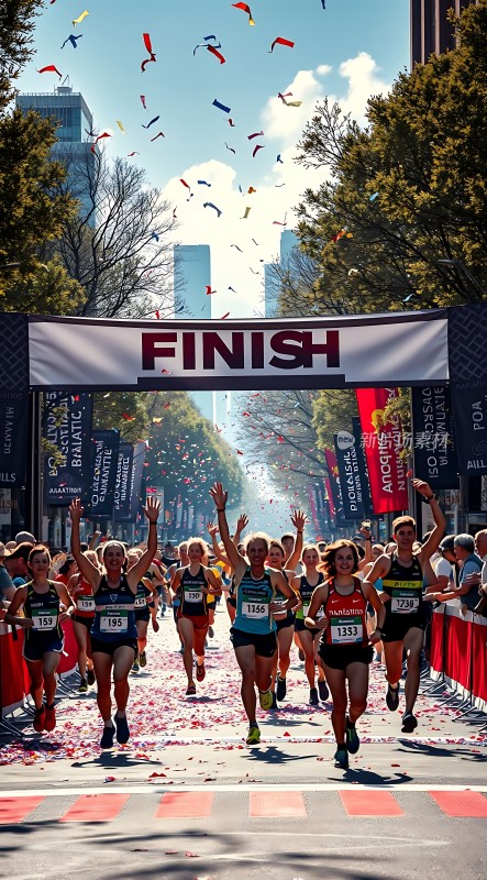 终点冲刺精彩纷呈！