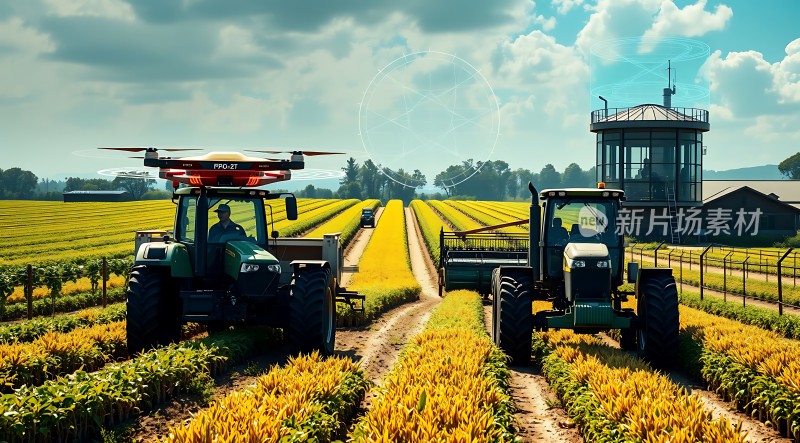 智能农业科技助力丰收