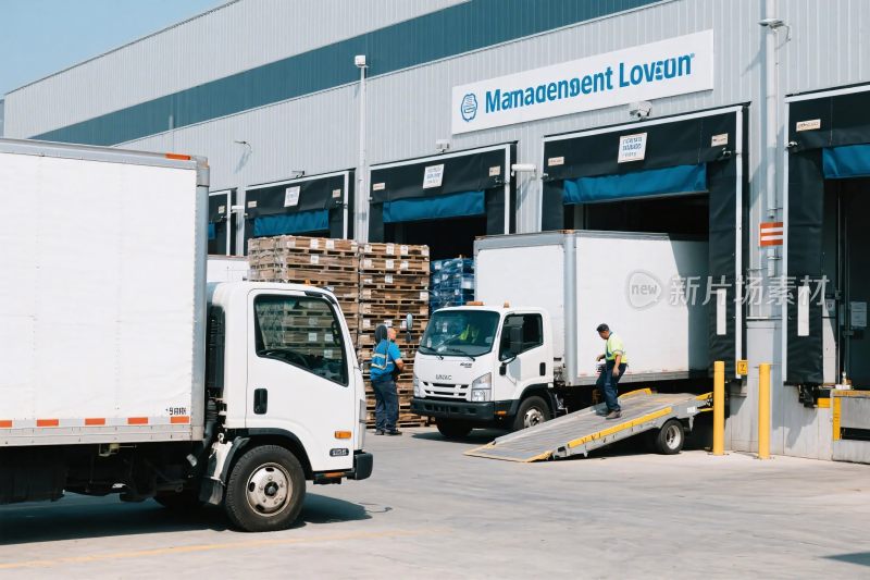 物流中心货物装卸场景