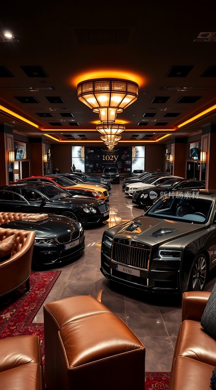 豪车荟萃豪华内饰尽收眼底
