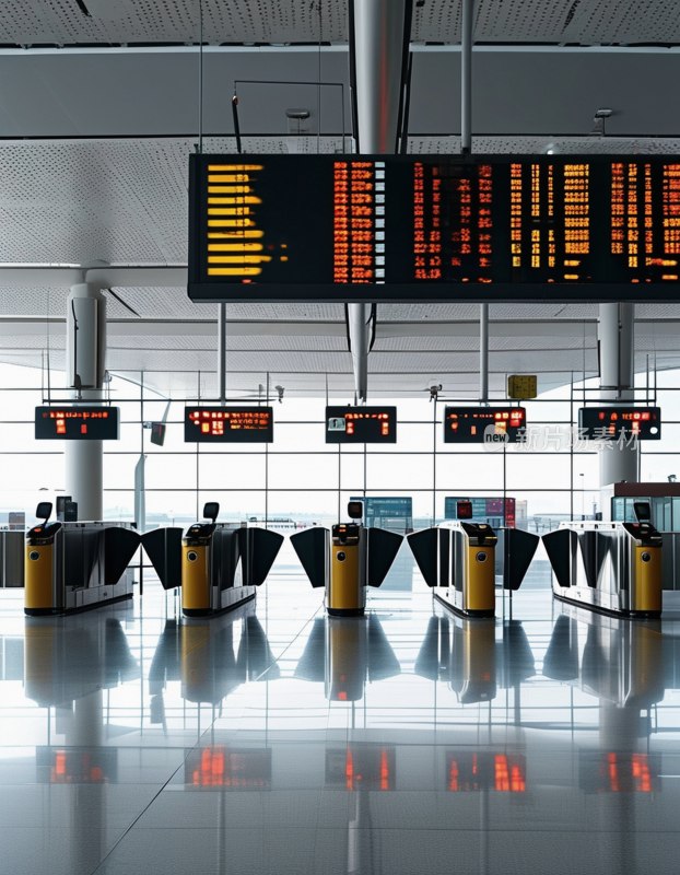 机场闸机入口