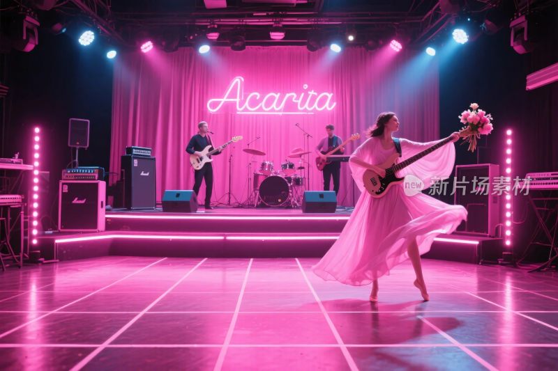 舞台音乐表演场景