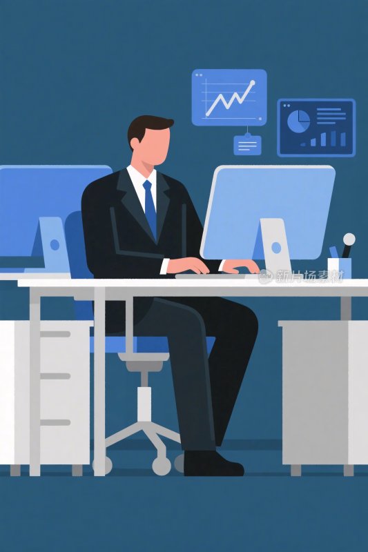 商务办公插画