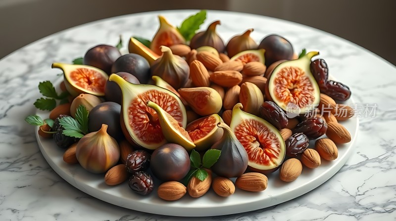 美味无花果拼盘