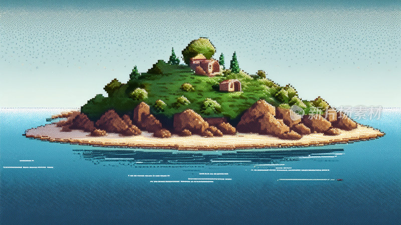 像素岛 像素海岛 游戏风