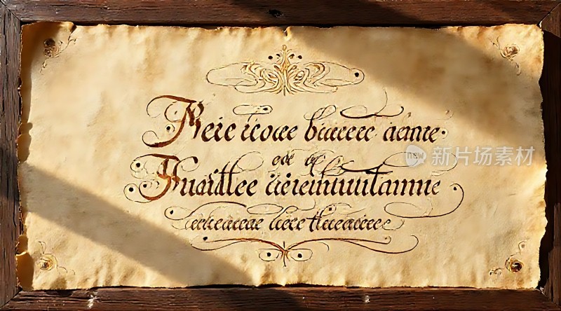 古卷秘文神秘文字揭示古老秘密