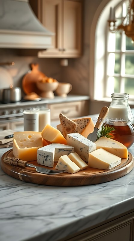 美味奶酪拼盘享受厨房时光