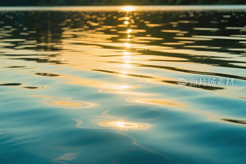 水面光影倒影景观