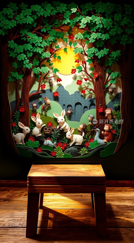 森林里的动物们