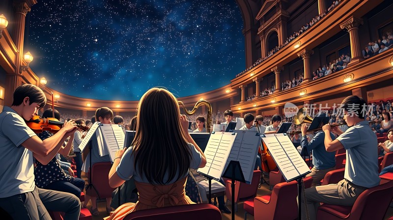 交响乐团音乐会之夜