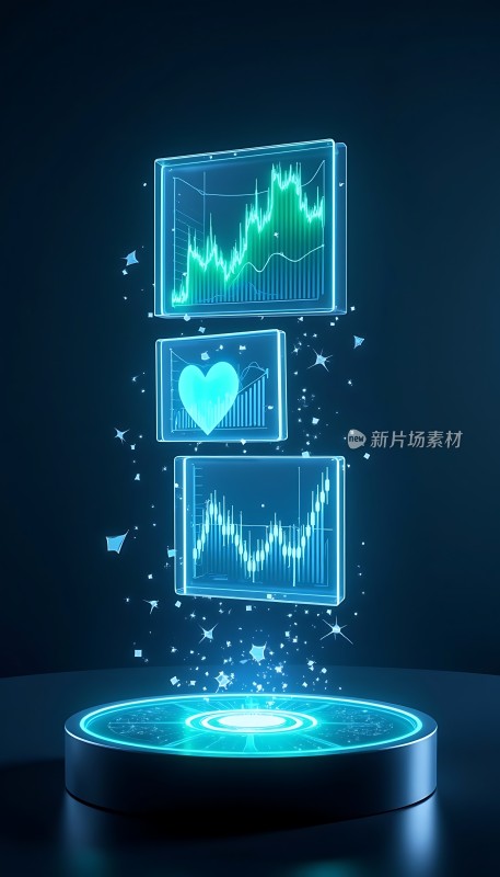 未来科技数据图表展示