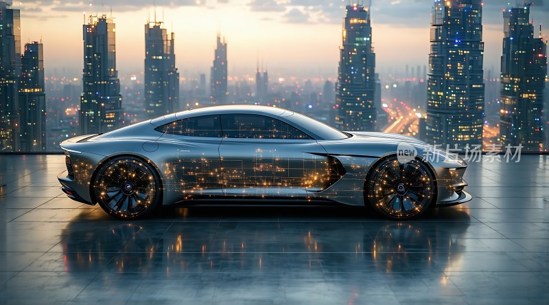 未来之城科技座驾