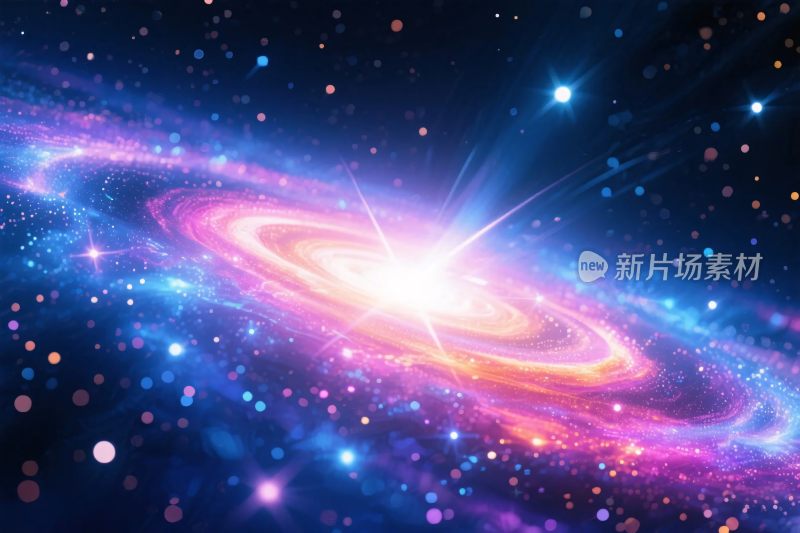 宇宙星空星系插画