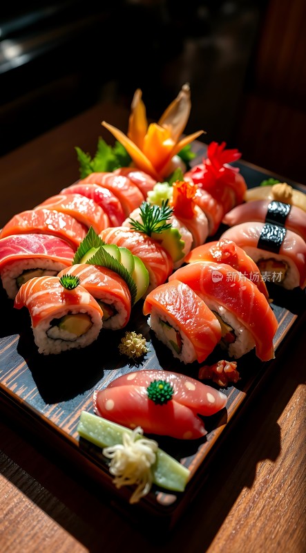 寿司盛宴美味呈现